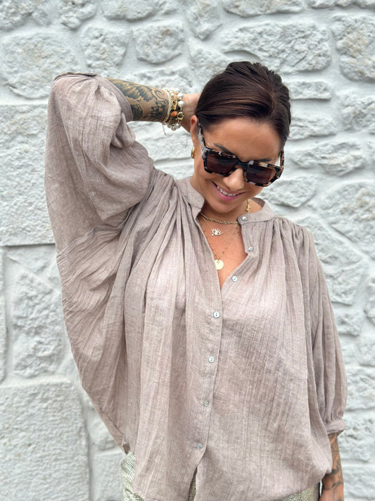 Blouse Paola - Taupe